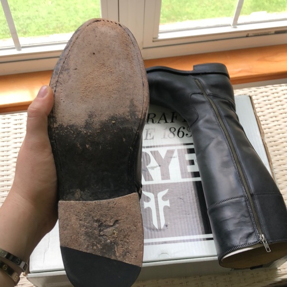 Jayden Button Tall Frye Boots - Picture 2 of 3